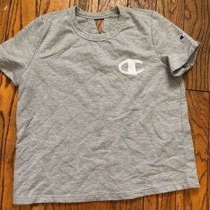 NEVER WORN Gray Champion T Shirt Girls Size XL